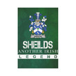 Irish Garden Flag, Sheilds Family Crest Shamrock Yard Flag A9
