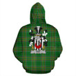 Foy or O'Fie Ireland Hoodie Irish National Tartan (Pullover) | Women & Men | Over 1400 Crests
