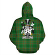 Tighe or O'Teague Ireland Hoodie Irish National Tartan (Pullover) | Women & Men | Over 1400 Crests