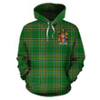 Graves or Greaves Family Crest Ireland Hoodie Irish National Tartan (Pullover) A7