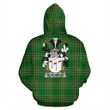 McAlindon or McAlindem Ireland Hoodie Irish National Tartan (Pullover) | Women & Men | Over 1400 Crests