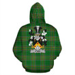 Fyan or Faghan Ireland Hoodie Irish National Tartan (Pullover) | Women & Men | Over 1400 Crests