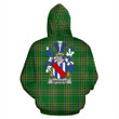 Annesley Ireland Hoodie Irish National Tartan (Pullover) | Women & Men | Over 1400 Crests