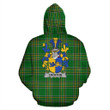 Crofton Ireland Hoodie Irish National Tartan (Pullover) | Women & Men | Over 1400 Crests