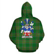 Douse or Dowse Ireland Hoodie Irish National Tartan (Pullover) | Women & Men | Over 1400 Crests