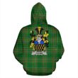 Cooke Ireland Hoodie Irish National Tartan (Pullover) | Women & Men | Over 1400 Crests