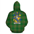 Stoney Ireland Hoodie Irish National Tartan (Pullover) | Women & Men | Over 1400 Crests