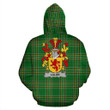 Lalor or O'Lawlor Ireland Hoodie Irish National Tartan (Pullover) | Women & Men | Over 1400 Crests