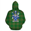 Aylward Ireland Hoodie Irish National Tartan (Pullover) | Women & Men | Over 1400 Crests