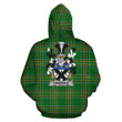 Drisdale Ireland Hoodie Irish National Tartan (Pullover) | Women & Men | Over 1400 Crests