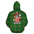 Ruthven Ireland Hoodie Irish National Tartan (Pullover) | Women & Men | Over 1400 Crests