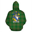 Stanley Ireland Hoodie Irish National Tartan (Pullover) | Women & Men | Over 1400 Crests