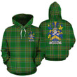 Mackey Ireland Hoodie Irish National Tartan (Pullover) | Women & Men | Over 1400 Crests