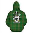 Stapleton Ireland Hoodie Irish National Tartan (Pullover) | Women & Men | Over 1400 Crests