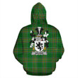 Walker Ireland Hoodie Irish National Tartan (Pullover) | Women & Men | Over 1400 Crests