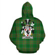 Crean or O'Crean Ireland Hoodie Irish National Tartan (Pullover) | Women & Men | Over 1400 Crests