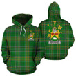 McDonagh or McDonogh Ireland Hoodie Irish National Tartan (Pullover) | Women & Men | Over 1400 Crests