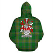 Esmonde Ireland Hoodie Irish National Tartan (Pullover) | Women & Men | Over 1400 Crests