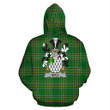 Quill Ireland Hoodie Irish National Tartan (Pullover) | Women & Men | Over 1400 Crests