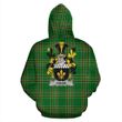 Dixon Ireland Hoodie Irish National Tartan (Pullover) | Women & Men | Over 1400 Crests
