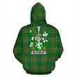 McGlinchy or McGlinchey Ireland Hoodie Irish National Tartan (Pullover) | Women & Men | Over 1400 Crests