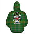 McKeown or Keon Ireland Hoodie Irish National Tartan (Pullover) | Women & Men | Over 1400 Crests