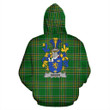 Greer Ireland Hoodie Irish National Tartan (Pullover) | Women & Men | Over 1400 Crests