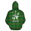 McAlpine or MacAlpin Ireland Hoodie Irish National Tartan (Pullover) | Women & Men | Over 1400 Crests