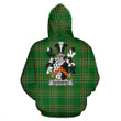 McWorth or MacWorth Ireland Hoodie Irish National Tartan (Pullover) | Women & Men | Over 1400 Crests