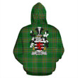 Maul or Maule Ireland Hoodie Irish National Tartan (Pullover) | Women & Men | Over 1400 Crests