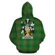 Grattan or McGrattan Ireland Hoodie Irish National Tartan (Pullover) | Women & Men | Over 1400 Crests
