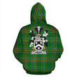 Feely or O'Feehily Ireland Hoodie Irish National Tartan (Pullover) | Women & Men | Over 1400 Crests