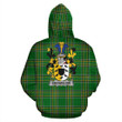 Brownlow Ireland Hoodie Irish National Tartan (Pullover) | Women & Men | Over 1400 Crests