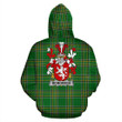 McMorogh or McMorrow Ireland Hoodie Irish National Tartan (Pullover) | Women & Men | Over 1400 Crests