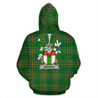 Brophy or O'Brophy Ireland Hoodie Irish National Tartan (Pullover) | Women & Men | Over 1400 Crests