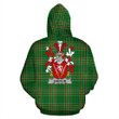Shevlin Ireland Hoodie Irish National Tartan (Pullover) | Women & Men | Over 1400 Crests