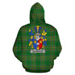 Galbraith Ireland Hoodie Irish National Tartan (Pullover) | Women & Men | Over 1400 Crests