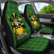 Preston Ireland Car Seat Cover Irish National Tartan Irish Family (Set of Two) | Over 1400 Crests