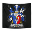 Legg or Legge Ireland Tapestry - Irish Family Crest | Home Decor | Home Set