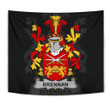 Brennan or O'Brennan Ireland Tapestry - Irish Family Crest | Home Decor | Home Set