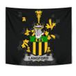 Langford Ireland Tapestry - Irish Family Crest | Home Decor | Home Set