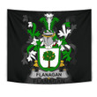 Flanagan or O'Flanagan Ireland Tapestry - Irish Family Crest | Home Decor | Home Set