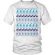 Ireland Blue Christmas Z1 District Unisex Shirt / White S T-Shirts
