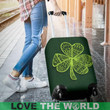Ireland Shamrock Luggage Cover - Bn04 | Love The World