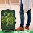 Ireland Shamrock Luggage Cover - Bn04 | Love The World