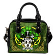 McQuay or MacQuay Ireland Shoulder HandBag Celtic Shamrock | Over 1400 Crests | Bags | Premium Quality