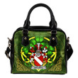 Folliott Ireland Shoulder HandBag Celtic Shamrock | Over 1400 Crests | Bags | Premium Quality