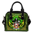 McMillan Ireland Shoulder HandBag Celtic Shamrock | Over 1400 Crests | Bags | Premium Quality