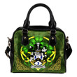 Jackson Ireland Shoulder HandBag Celtic Shamrock | Over 1400 Crests | Bags | Premium Quality