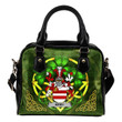 Kirby or O'Kirby Ireland Shoulder HandBag Celtic Shamrock | Over 1400 Crests | Bags | Premium Quality